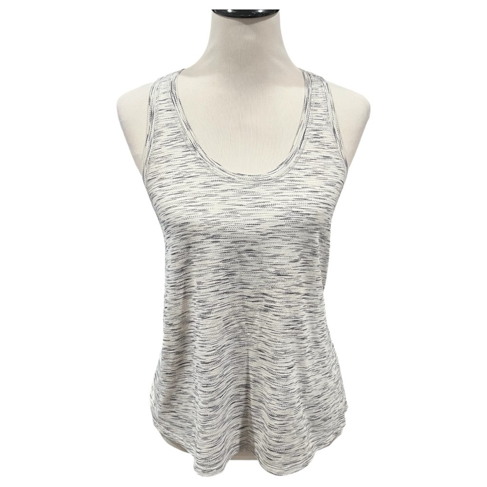 Lululemon Gray Split Back Tank Top - image 1